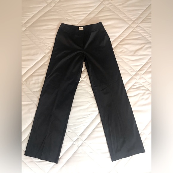 Chico's Pants - Chico’s black sateen wide leg pants. Size S. Chicos size 0.